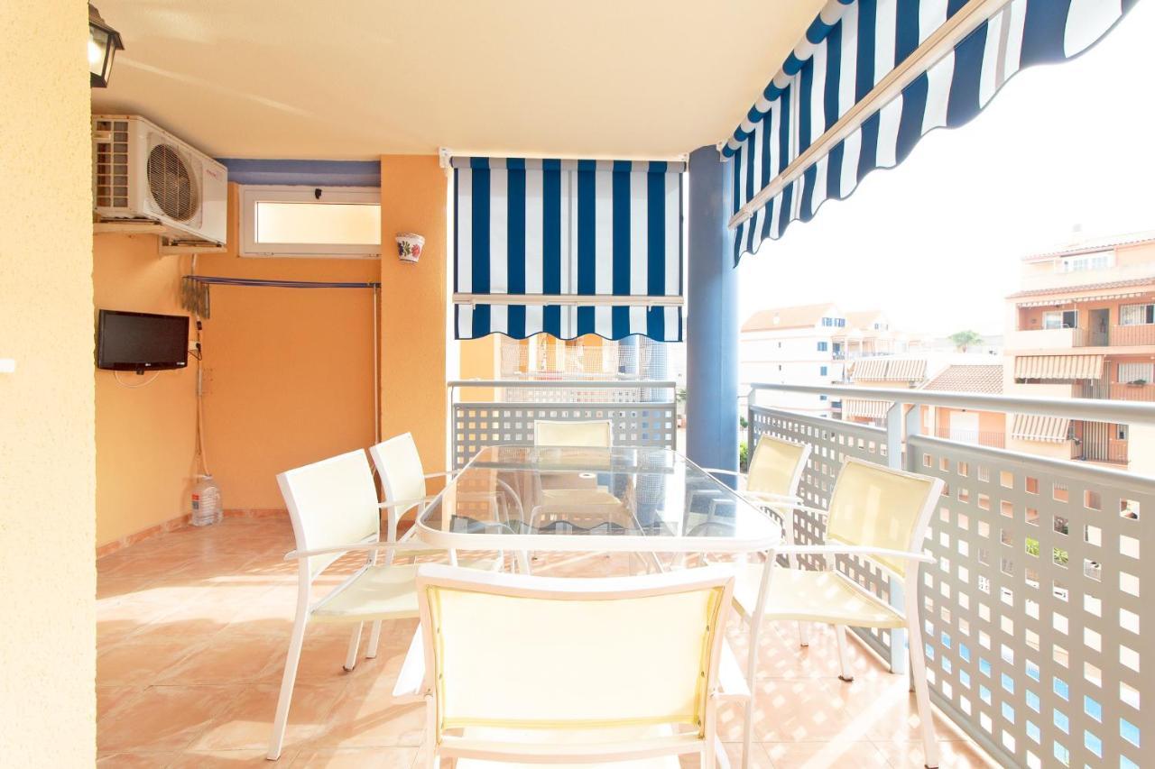 Global Properties, Apartamento Con Piscina Y Terraza En Canet Playa Canet d'En Berenguer Ngoại thất bức ảnh