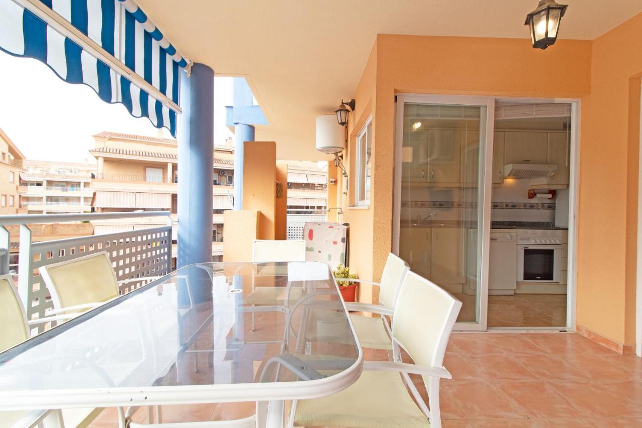 Global Properties, Apartamento Con Piscina Y Terraza En Canet Playa Canet d'En Berenguer Ngoại thất bức ảnh