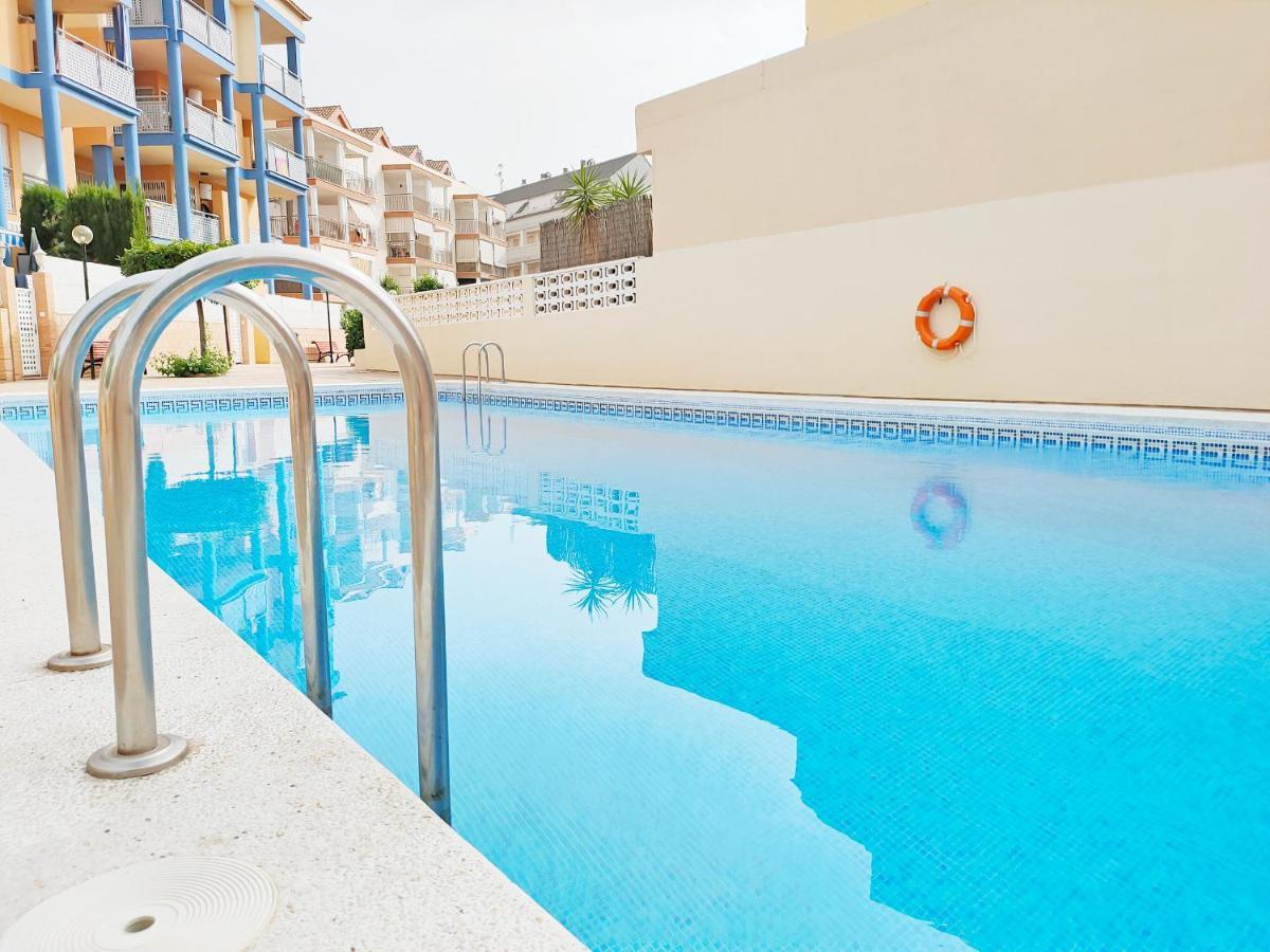 Global Properties, Apartamento Con Piscina Y Terraza En Canet Playa Canet d'En Berenguer Ngoại thất bức ảnh